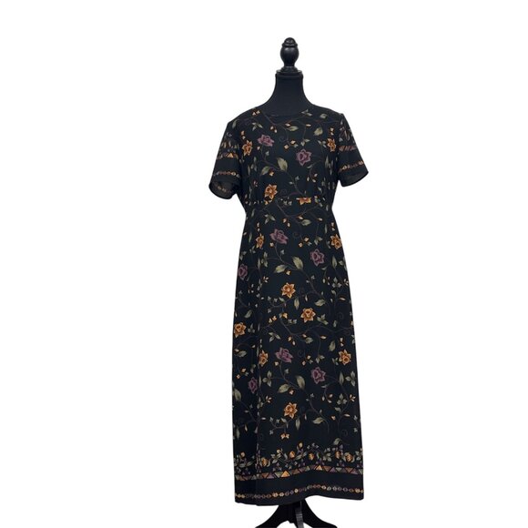 Talbots Floral Print Dress | Size 6 | Like New - Picture 6 of 6